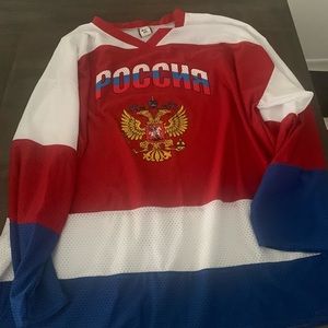 Vintage Russian hockey jersey XL